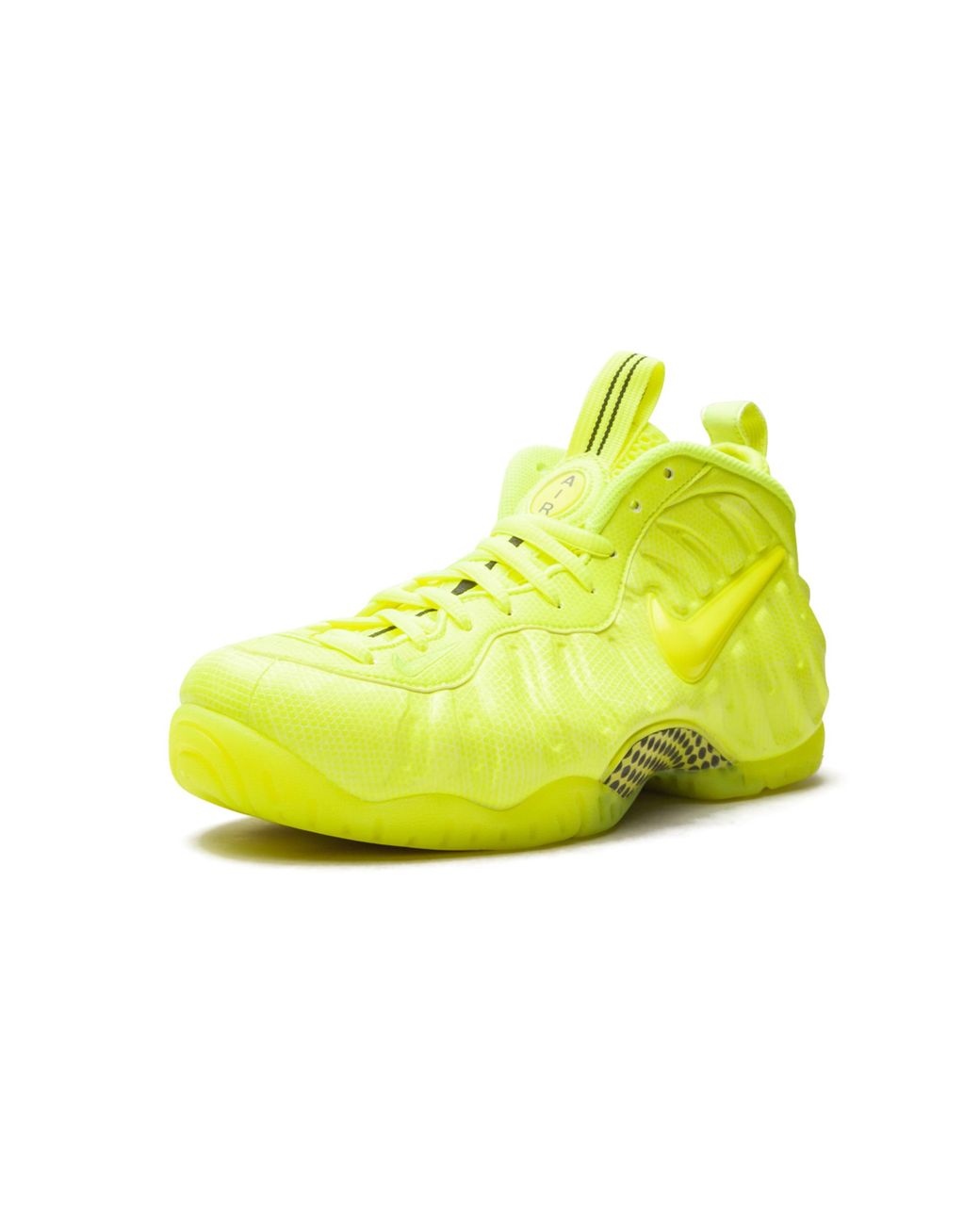 Nike Yellow Air Foamposite Pro Shoe for men