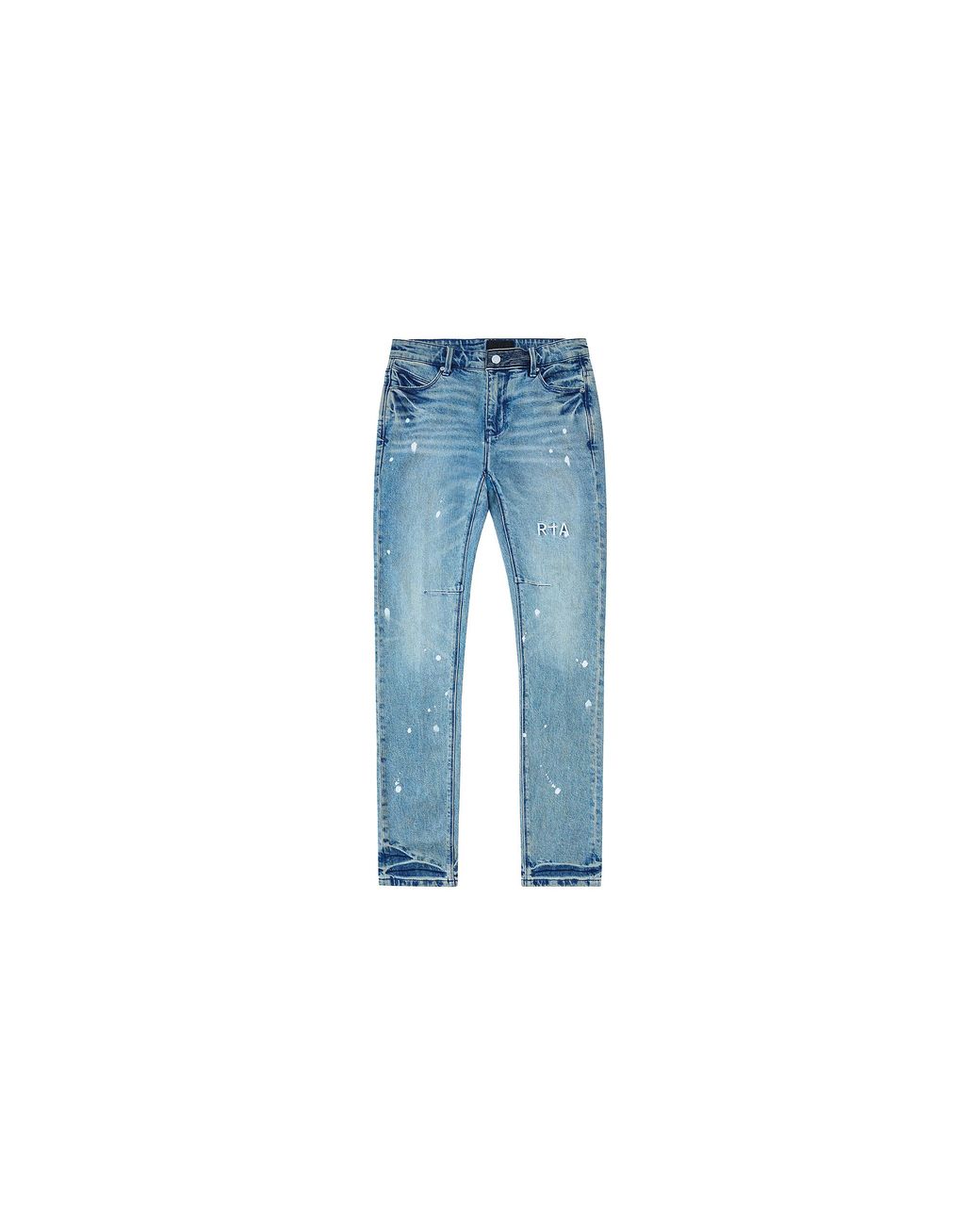 RTA Black Clayton Splattered Denim Dusk" B1182Spidd" for men