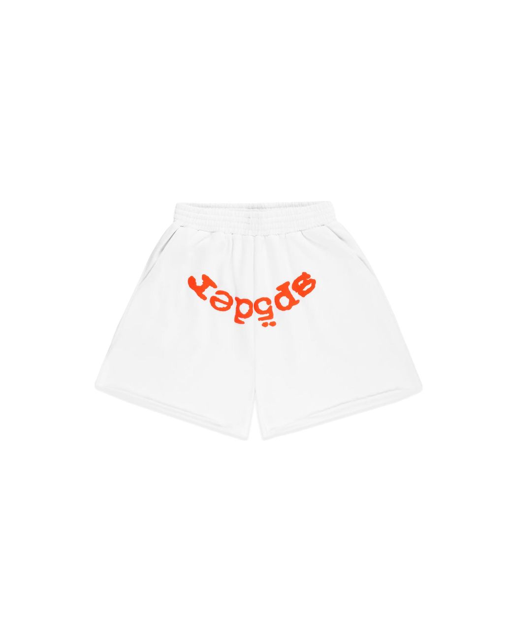 Sp5der Black Og Web V2 Sweatshorts 55" for men