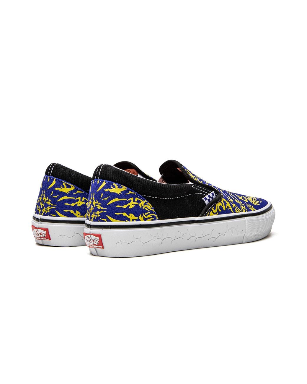 Vans Black Skate Slip-On "Dragon Flame" Vn0A5Fcabyl" for men