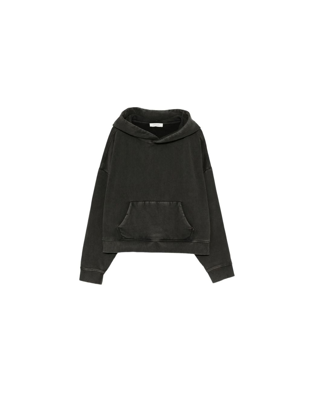 Entire studios Black Heavy Hoodie "Washed" Unu251012Wb" for men