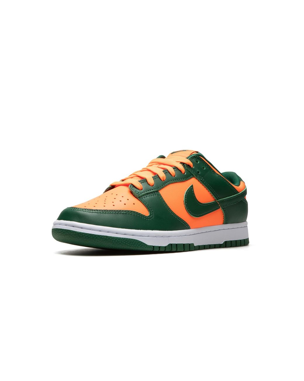 Nike Black Dunk Low "Miami Hurricanes" Dd1391 300" for men