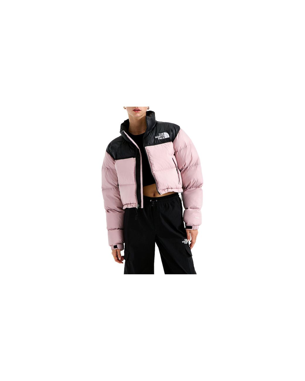 The North Face Black Nuptse Short Jacket "Metal Tnf" Nf0A5Ggef0I"
