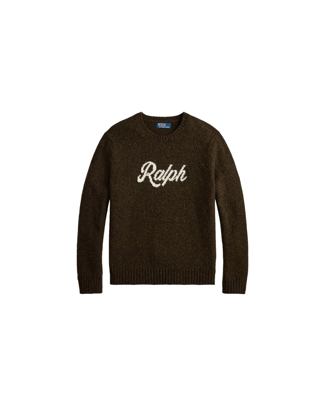 Polo Ralph Lauren Black The "Ralph" Crewneck Sweater 710B24668001" for men