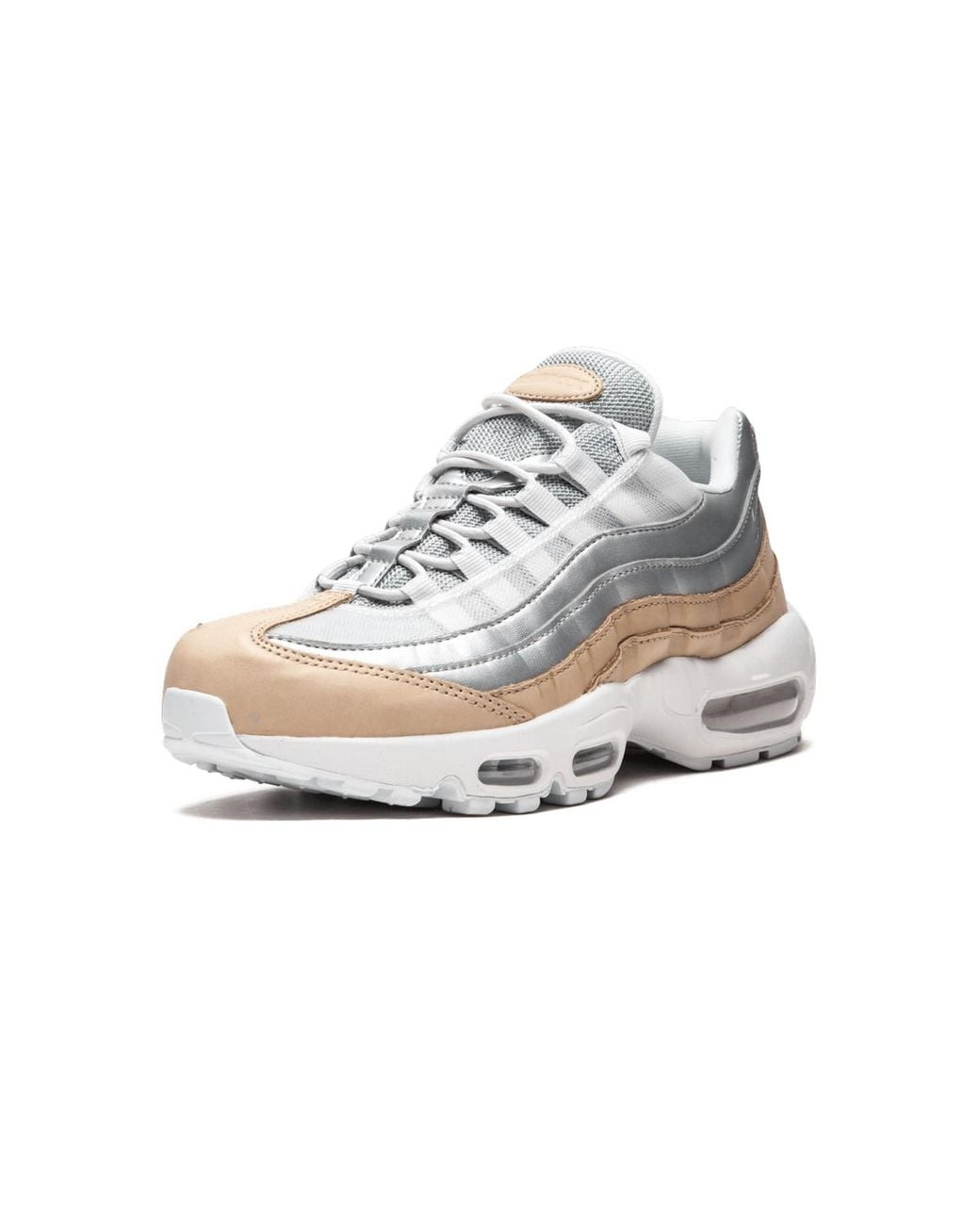 Nike Black Air Max 95 Se Prm Mns "Pure Platinum" Ah8697 002"