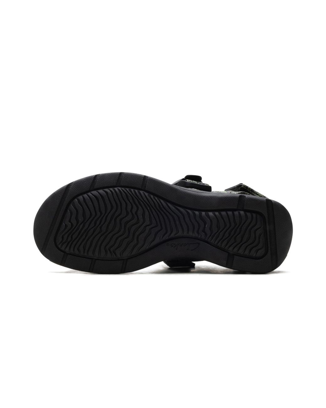 Clarks Black Snakeskin-Embossed Leather-Down "Martine Rose