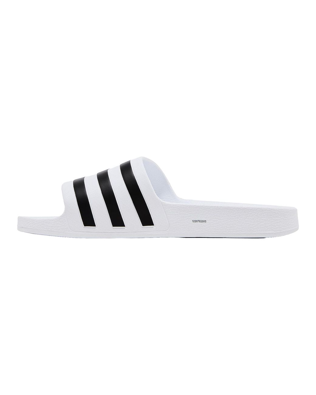 Adidas Black Adilette Aqua Slides "Cloud Core Cloud" F35539" for men