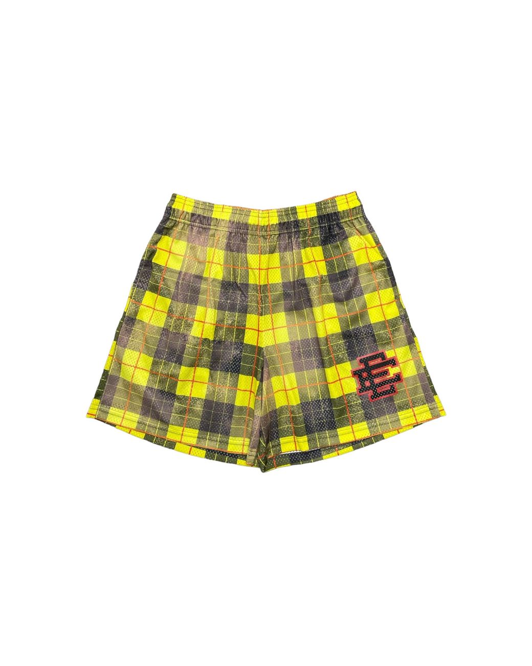 Eric Emanuel Black Ee Basic Shorts "Plaid for men