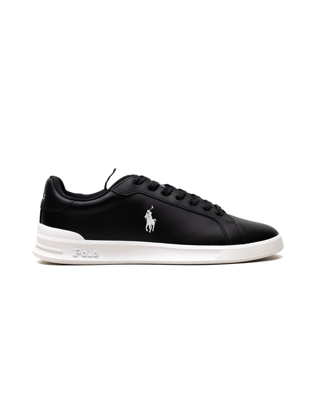 Polo Ralph Lauren Black Heritage Court Ii Nappa 809944784 004" for men