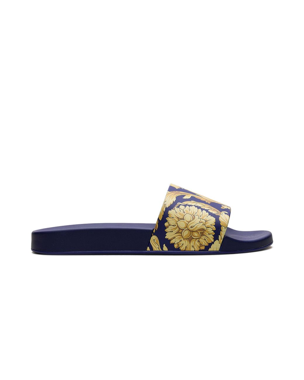 Versace Black Baroque Pool Slide Dsu6516 Dgohcg D7Po" for men
