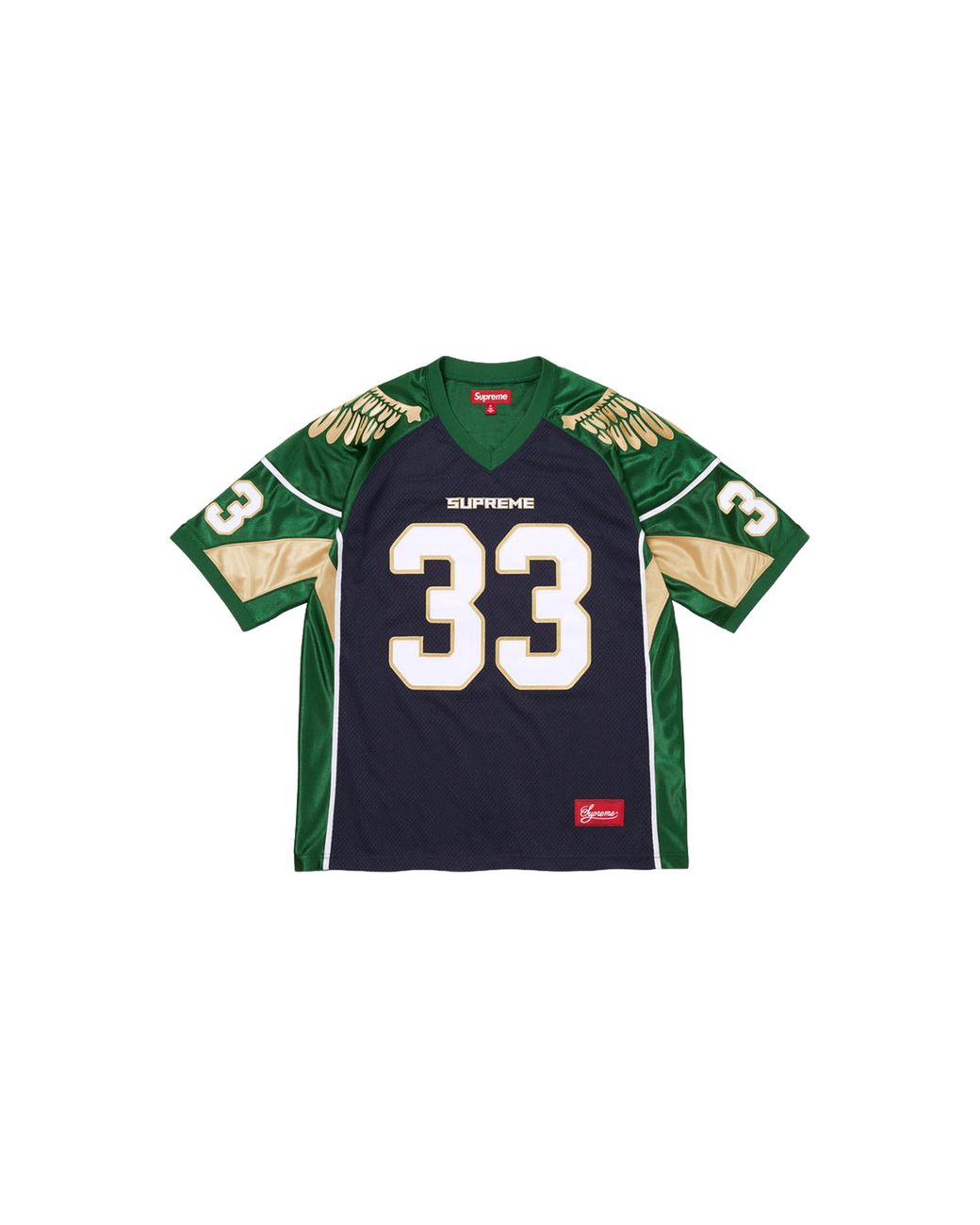Supreme Green Wings Football Jersey "Ss26