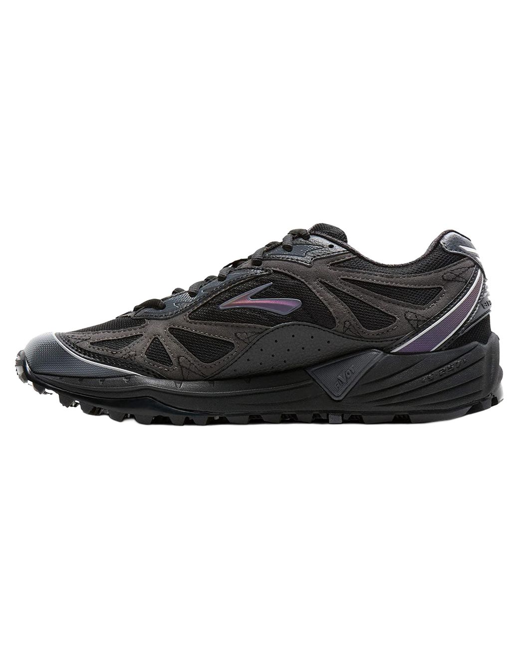 Brooks Black Cascadia 1 Chameleon" 110502 1D 084" for men