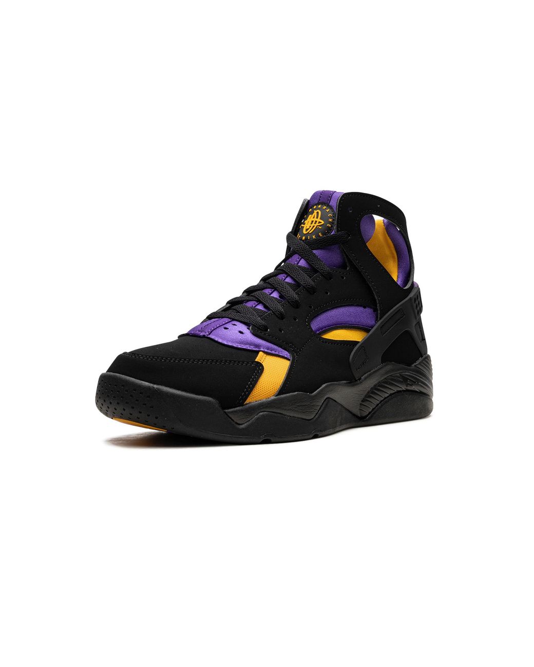 Nike Black Air Flight Huarache "Lakers Away" Fd0188 001" for men