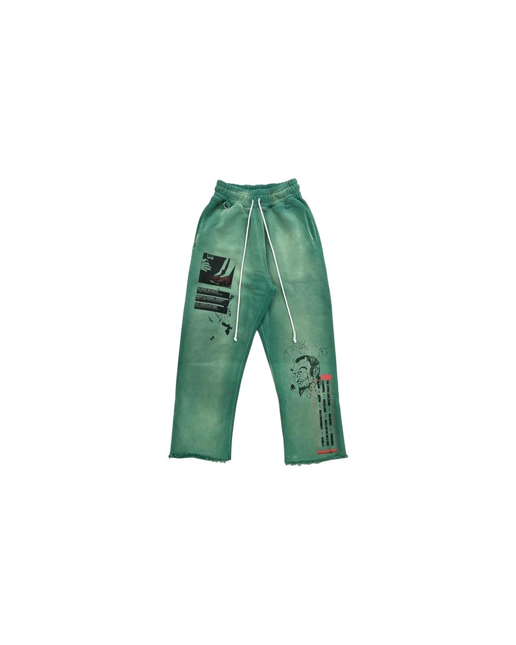 PALY Green Maintenance Sweatpants 5M001Q3018Grn" for men