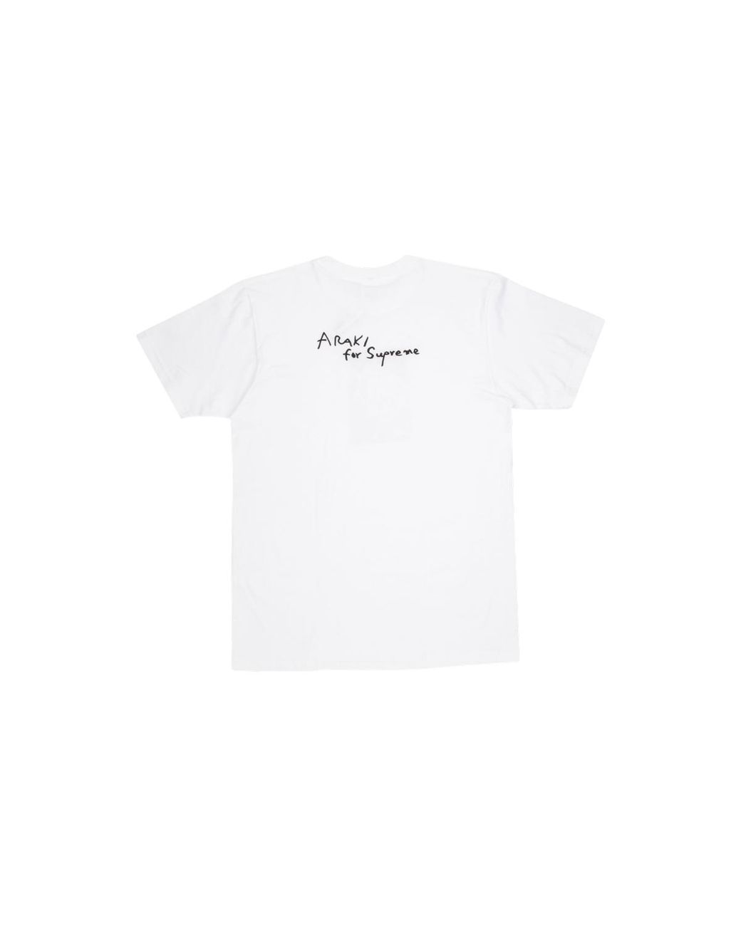 Supreme Black Araki Rose T-Shirt Su1289" for men
