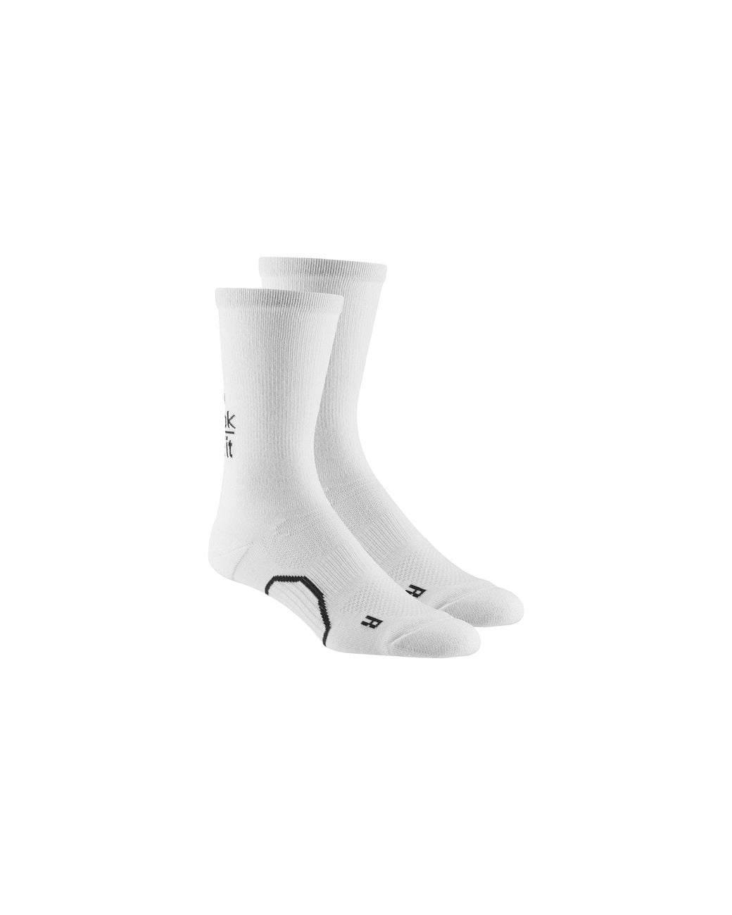 Reebok Black Crossfit Crew Socks Ao2271" for men