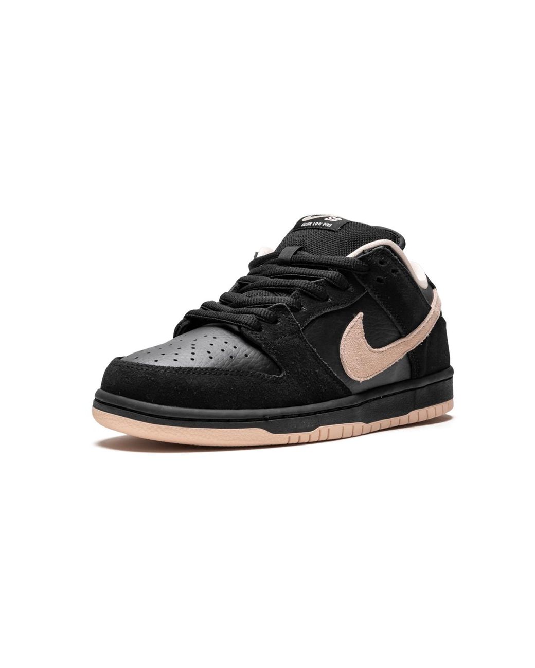 Nike Black Sb Dunk Low Pro Coral" Bq6817 003" for men