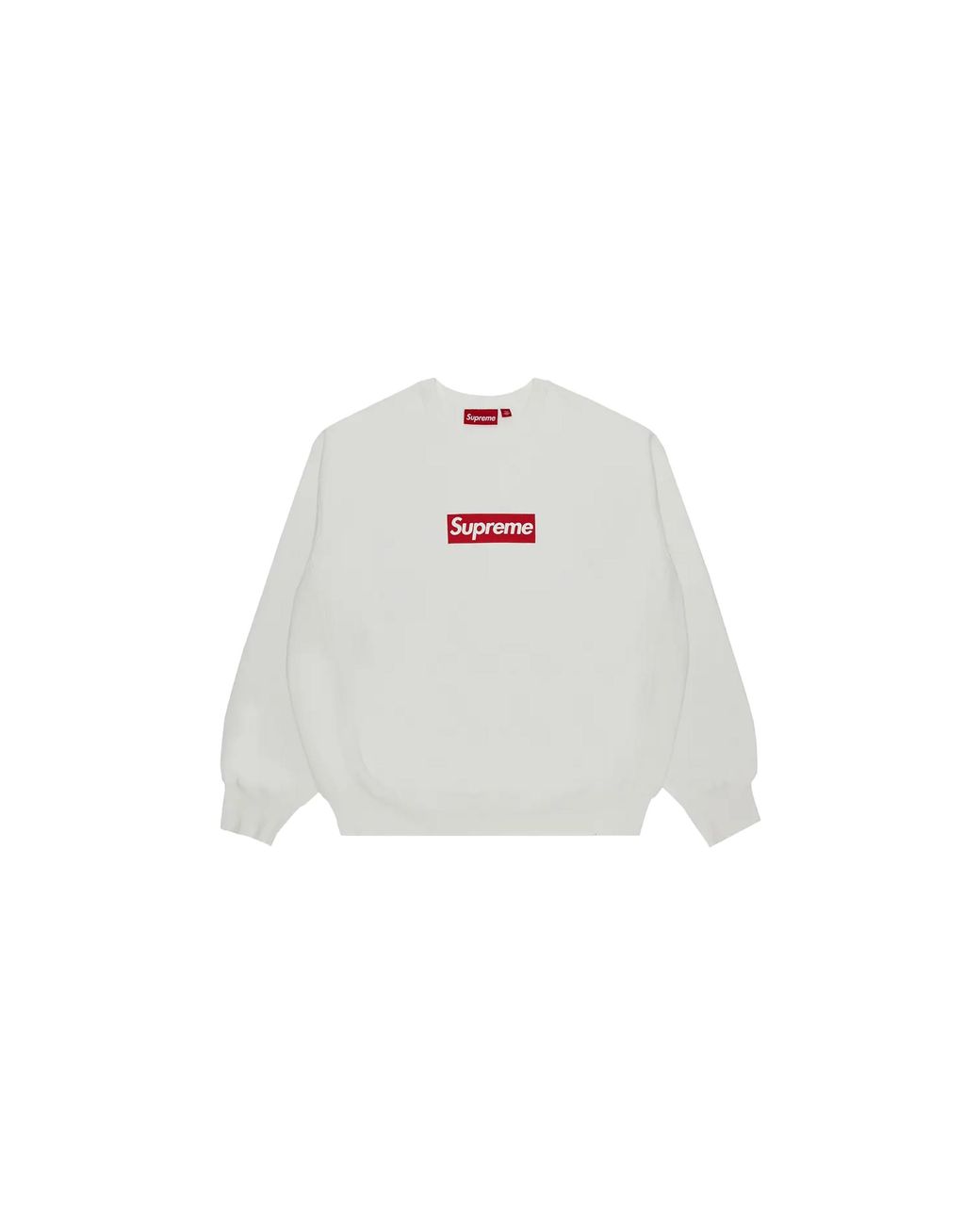 Supreme Black Washed Box Logo Crewneck "Ss25