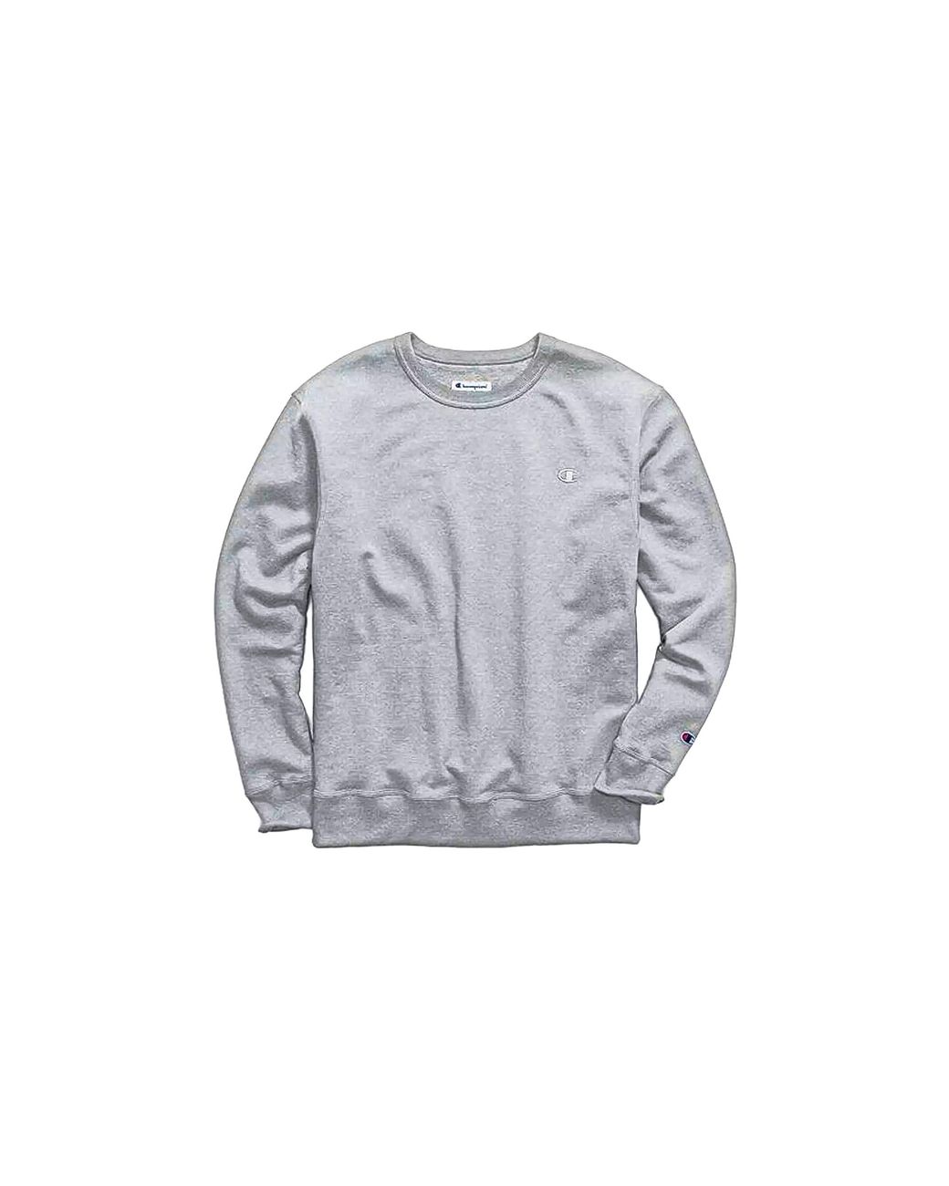 Champion Black Pullover Crew Sweatshirt "Oxford" Cs0888 806" for men