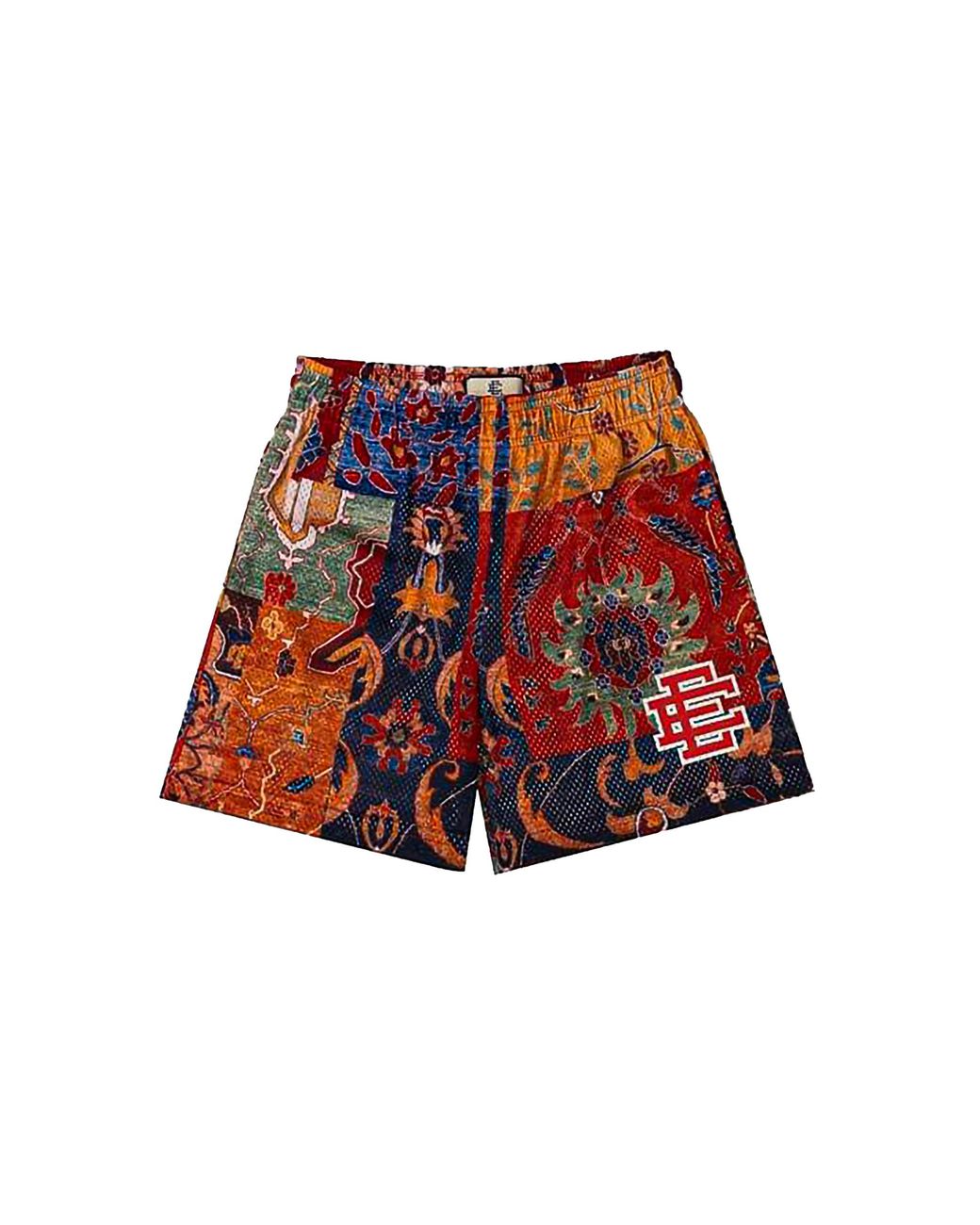 Eric Emanuel Red Ee Basic Shorts "Rug" Ee272" for men