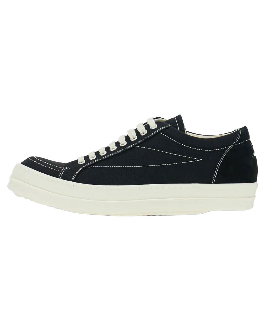 Rick Owens Black Vintage Low Milk Milk" Du01F4821 Dolvt3 91" for men