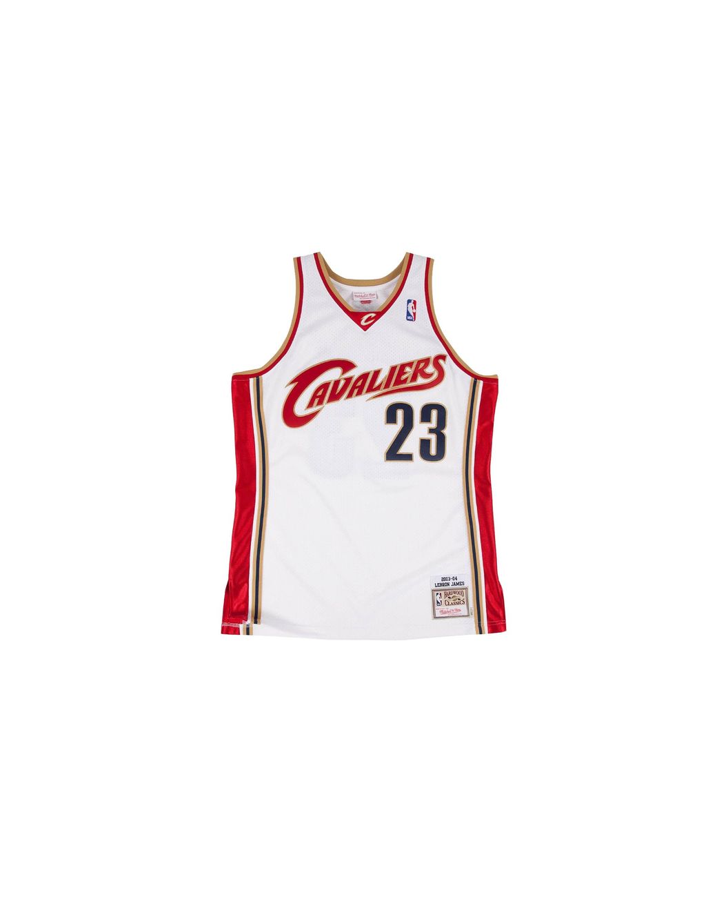 Mitchell & Ness Black Nba Authentic Jersey 2003 Cava 7226Cvw03Ljame" for men