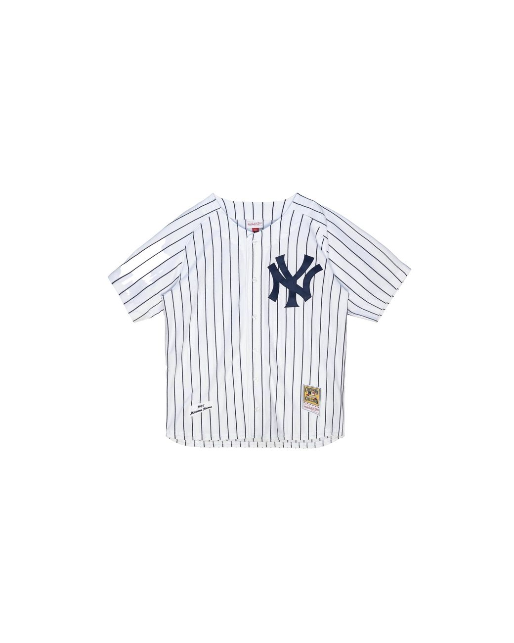 Mitchell & Ness Black Home Jersey "Mlb New York Yankees 1997 Mariano Rivera" Ajy13365 Nyy97Mriwhny" for men