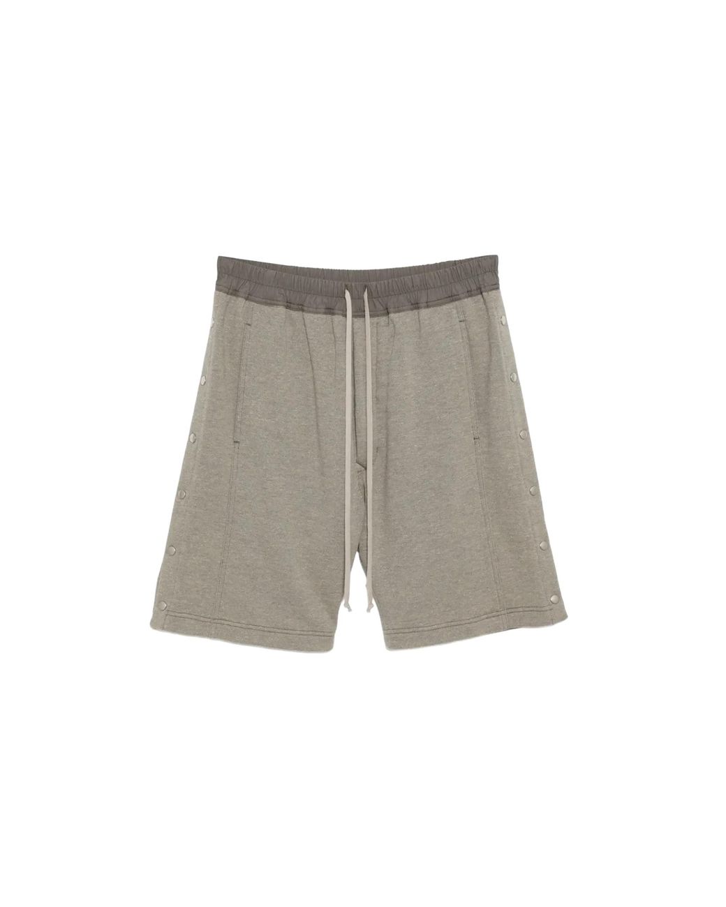 Rick Owens Black Pusher Shorts Melange" Du01F4373 Fgm 178" for men