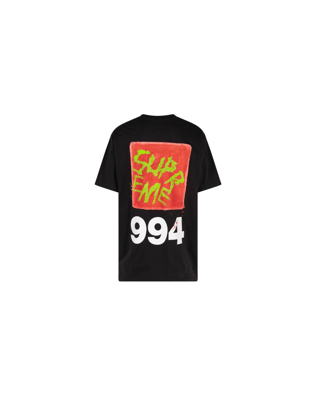 Supreme Black Paint T-Shirt "Ss24" Su352"
