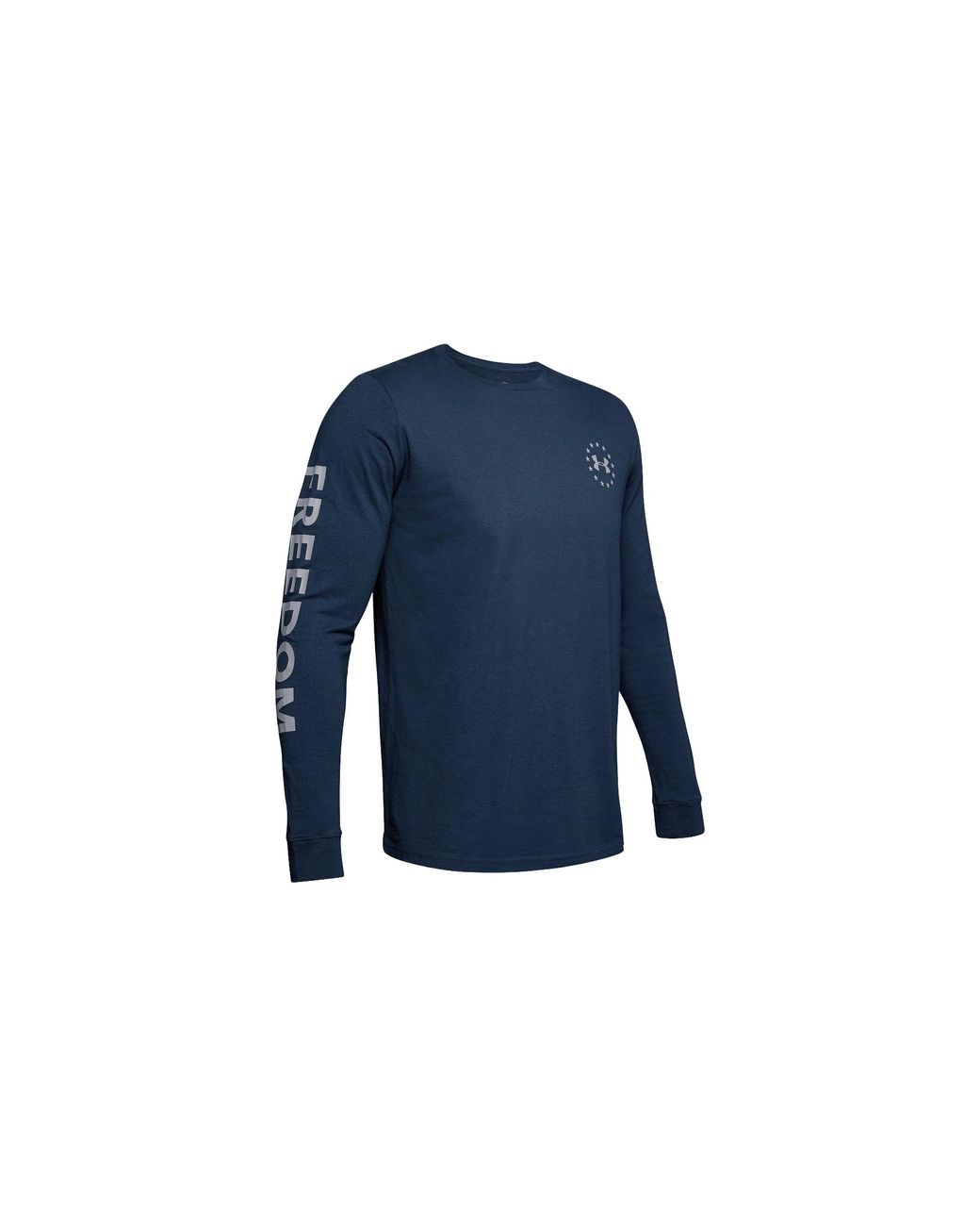 Under Armour Blue Freedom New Flag Ls T-Shirt 1343565 408" for men