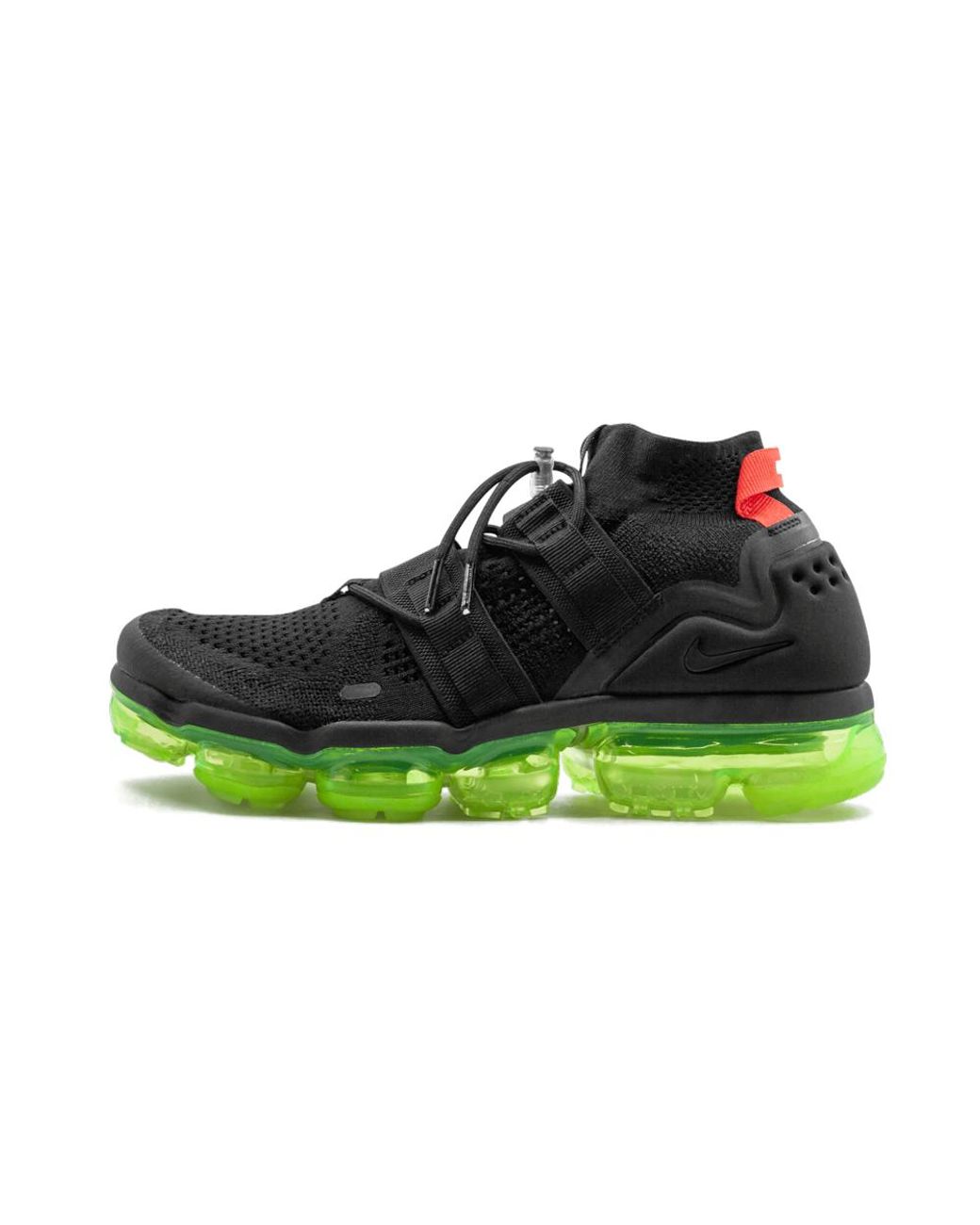Nike Air Vapormax Flyknit Utility Shoe in Black (Green) for Men | Lyst