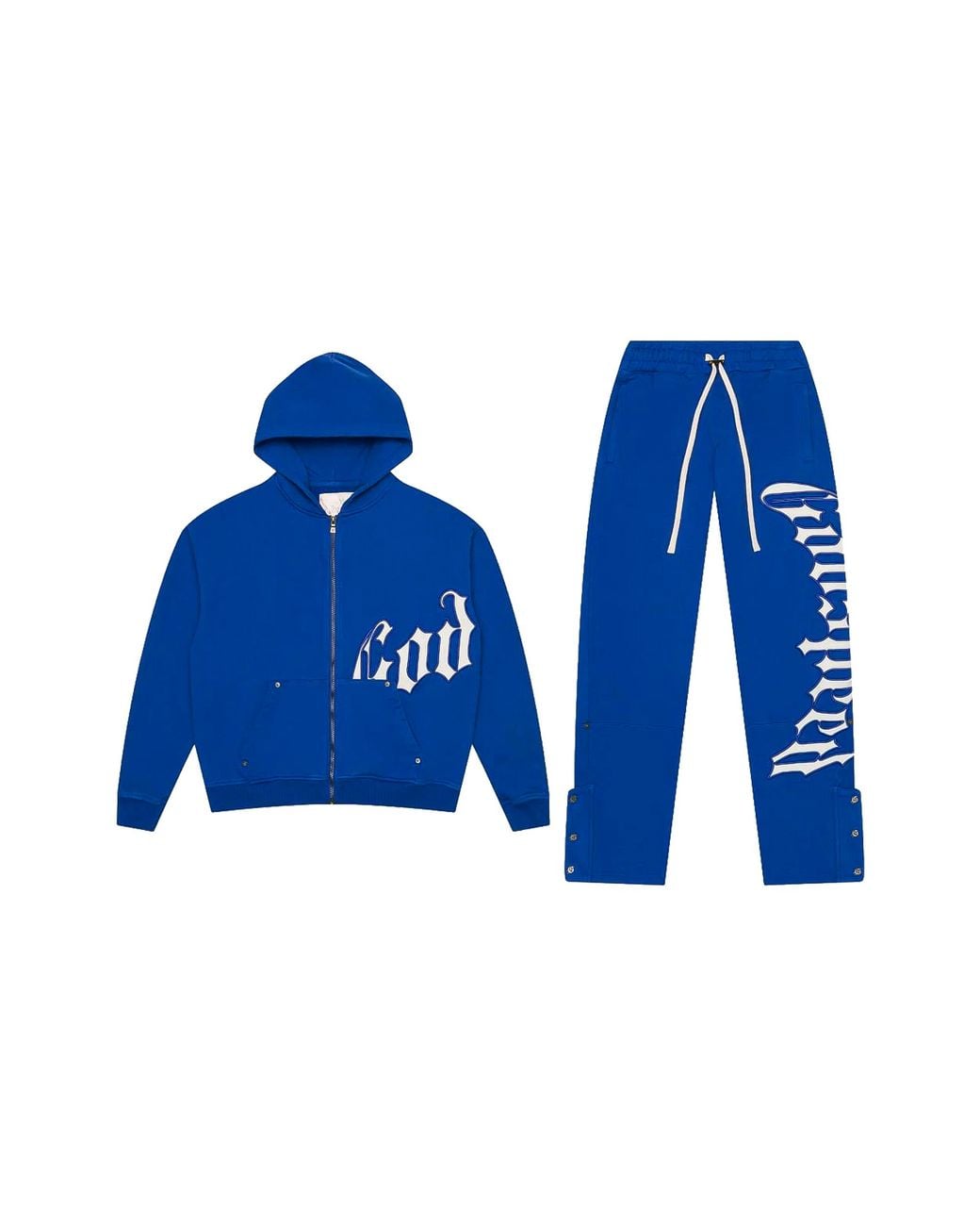 GODSPEED NEW YORK Blue Og Logo V2 Sweatsuit Gs873" for men