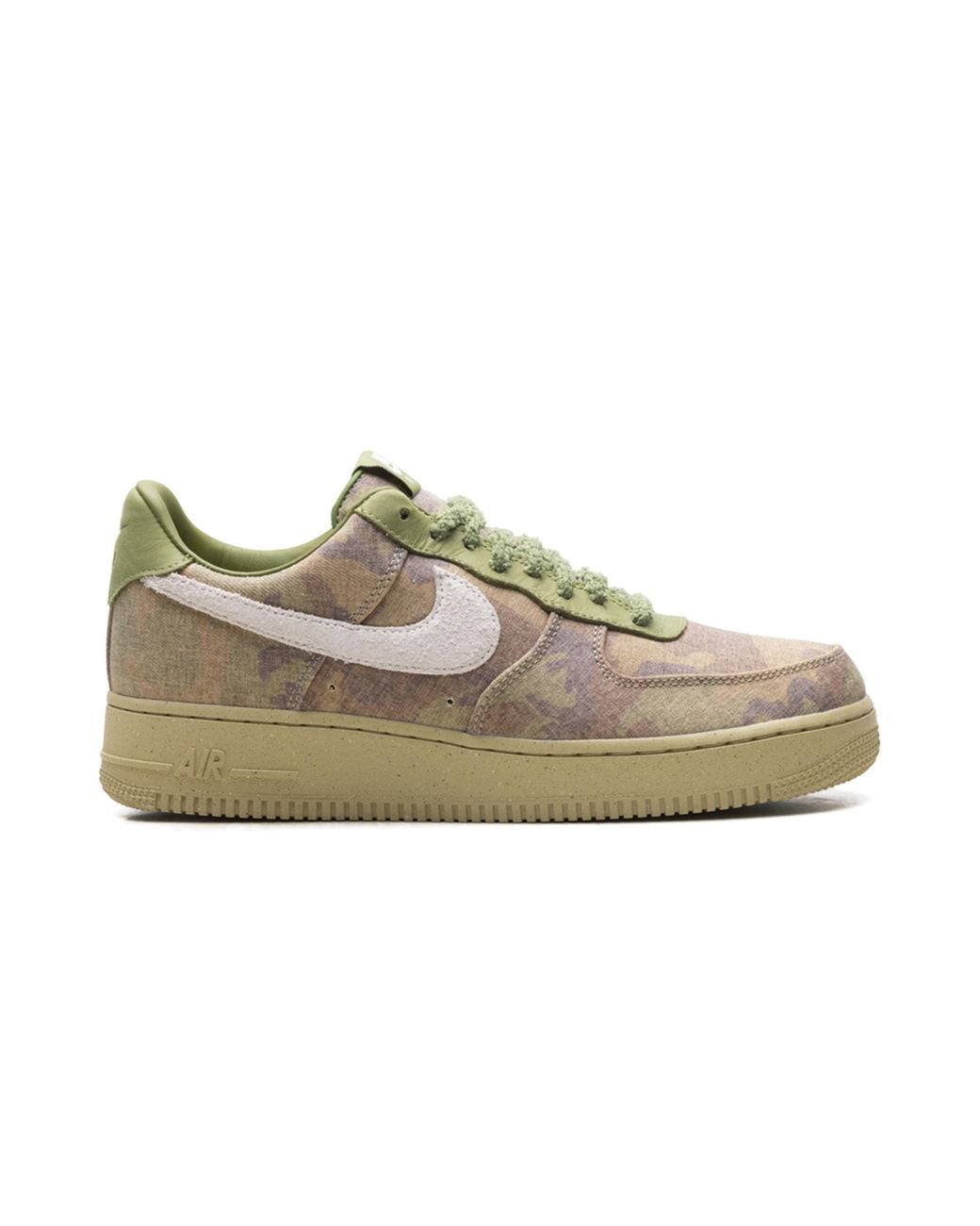 Nike Black Air Force 1 Low "Wheatgrass" Io5011 300" for men
