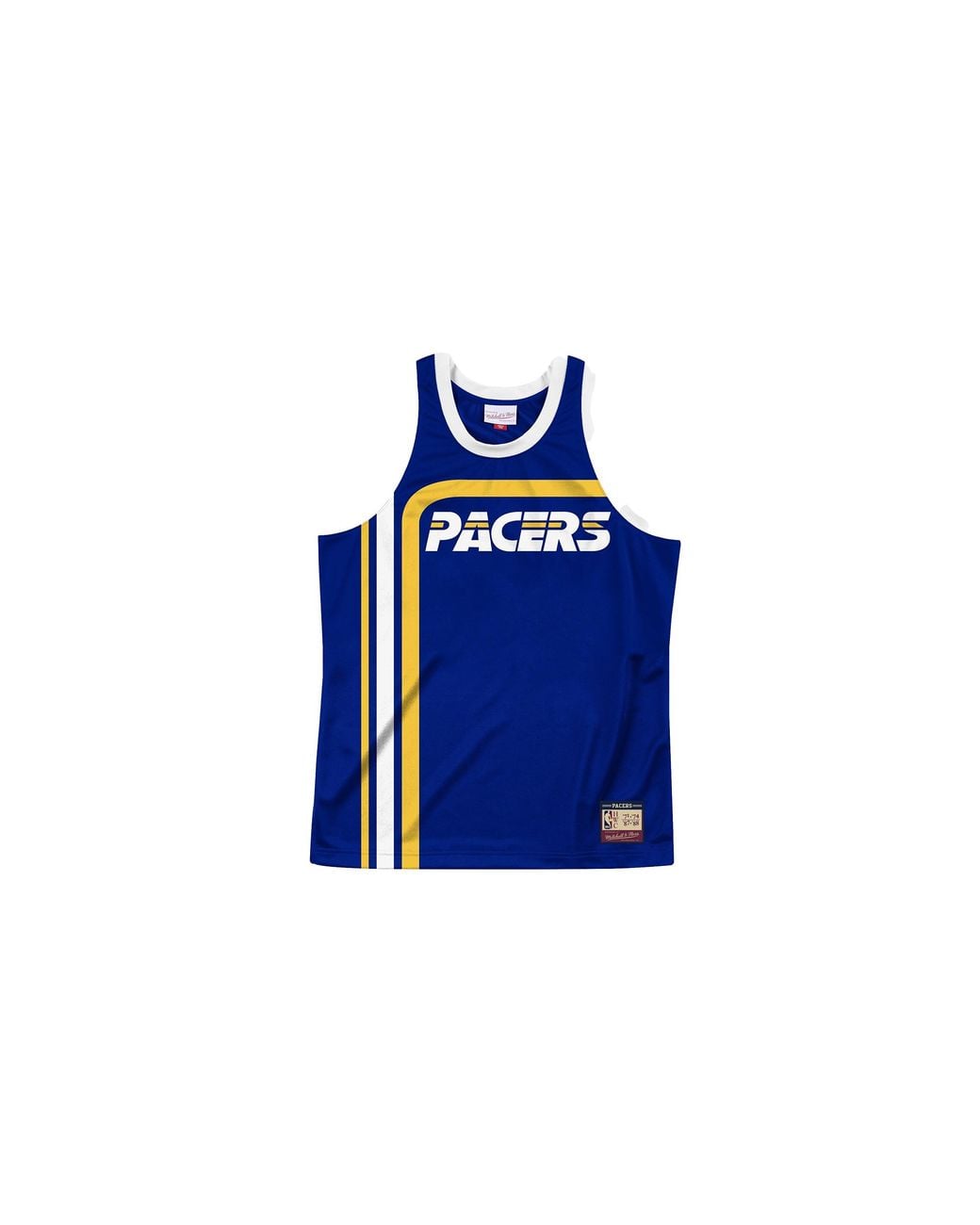 Mitchell & Ness Blue Team Heritage Tank "Nba Pacers 71-87" Ttnkcp18173 Iparoya71" for men