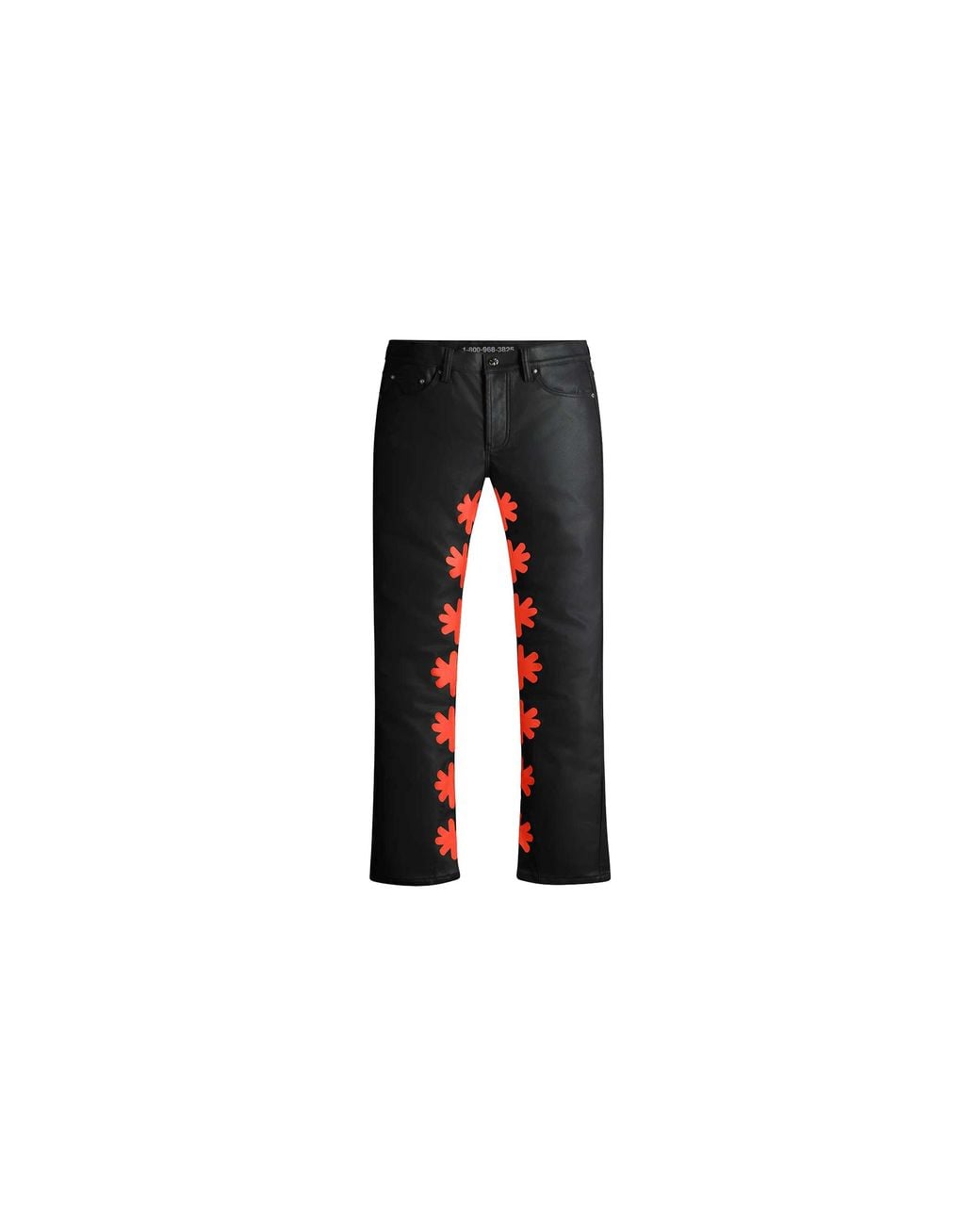 LOSTSHDWS Black Wax Pant Lost010" for men