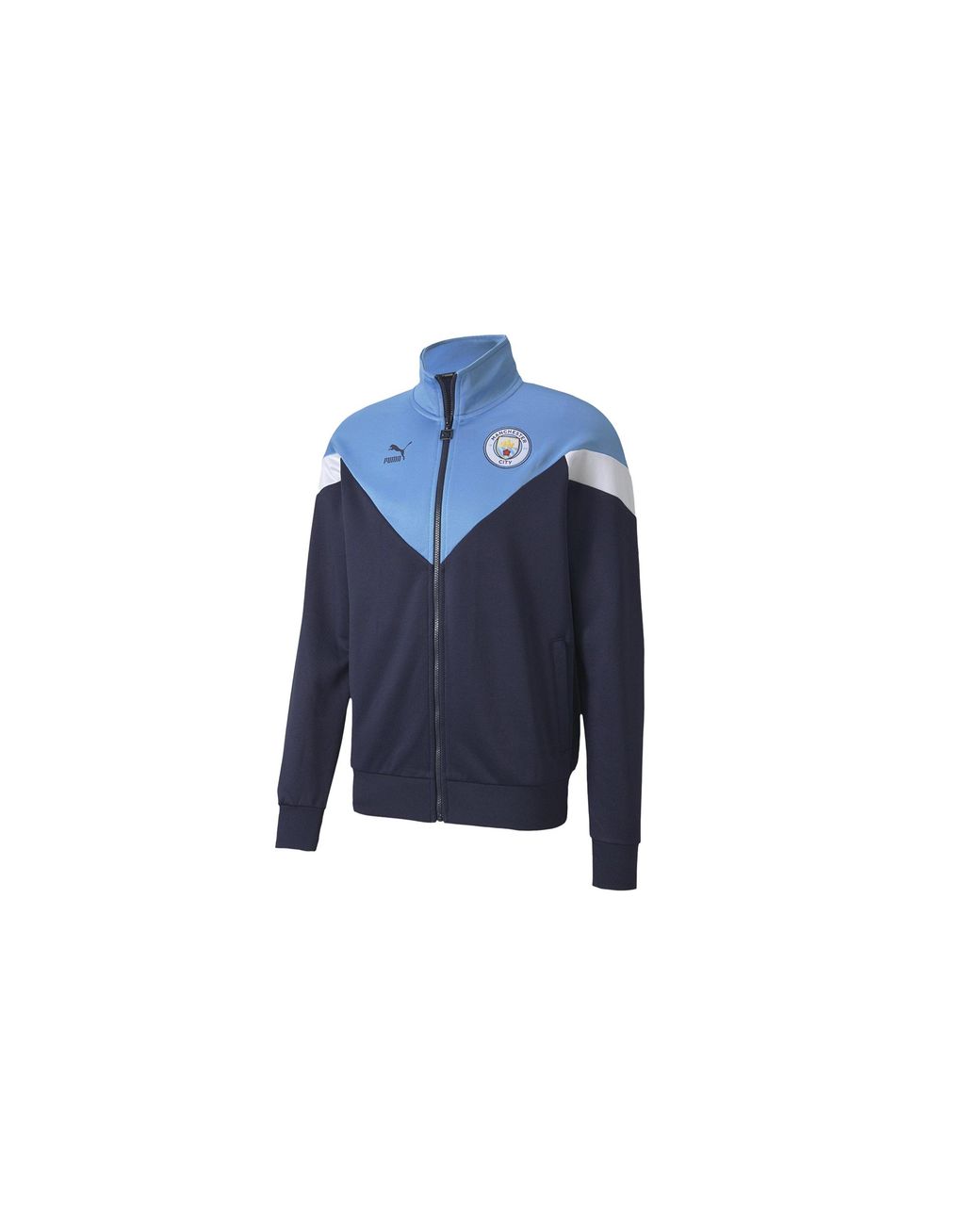 PUMA Blue Iconic Mcs Track Jacket "Mcfc" 756664 25" for men