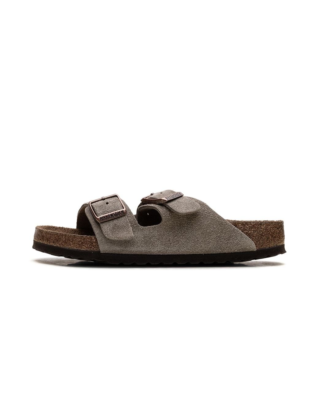Birkenstock Black Arizona Soft Footbed "Suede Leather for men