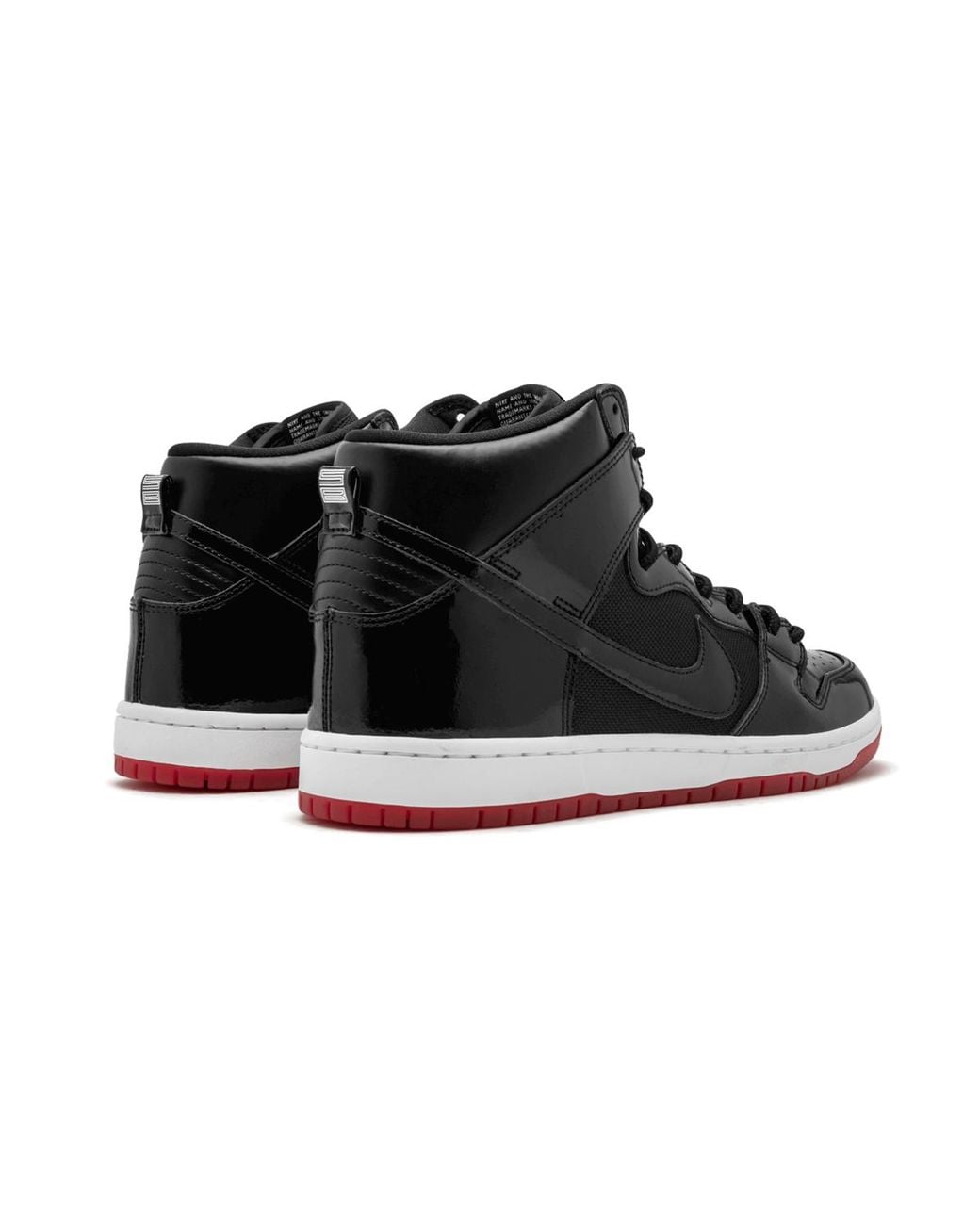Nike Black Sb Zoom Dunk High Tr Qs 'bred' Shoes for men