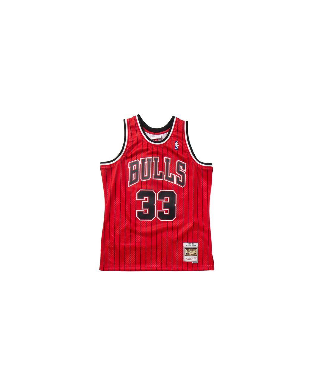 Mitchell & Ness Black Nba Scottie Pippen Reload Swingman Jersey "1995 Chicago Bulls for men