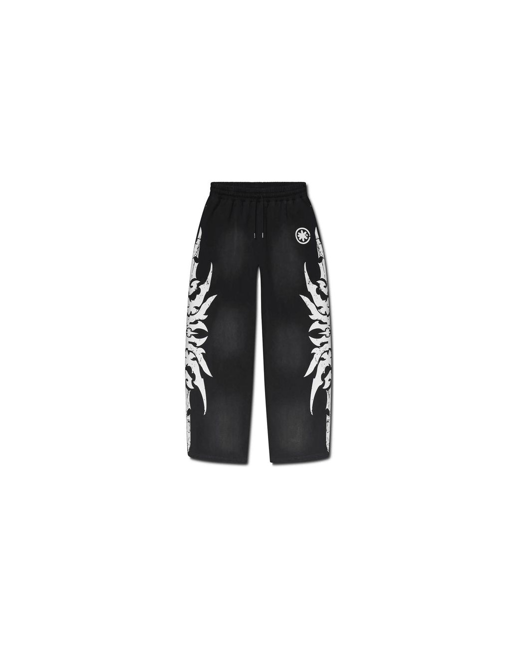 LOSTSHDWS Black Acid Wash Sweatpants "Complex Con Exclusive for men