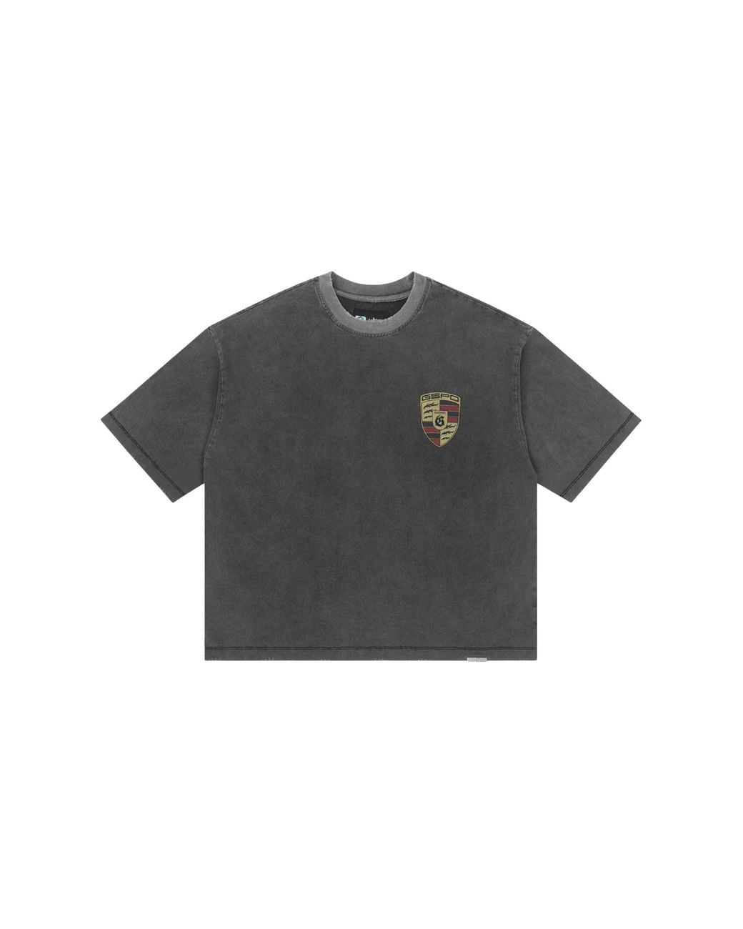 GODSPEED NEW YORK Black Insignias T-Shirt Wash" Gs336" for men