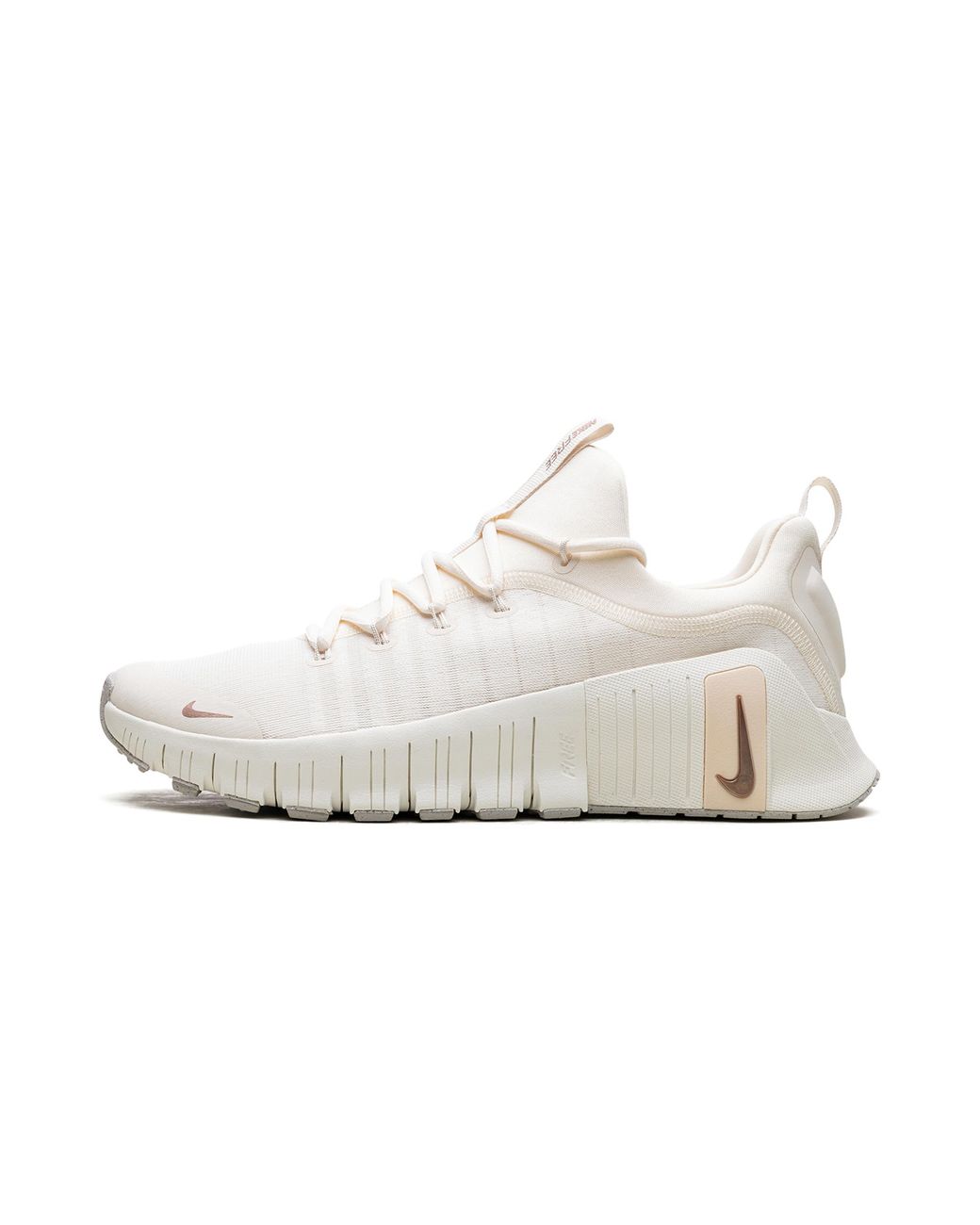 Nike Black Free Metcon 6 "Pale Ivory Guava Ice Sail Metallic Bronze" Fj7126 100"