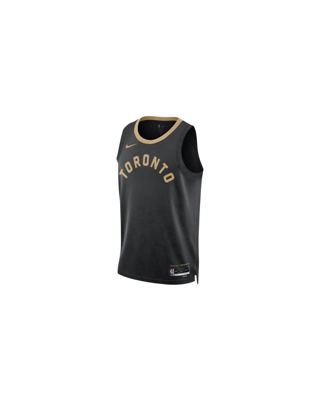 Nike Black Nba Toronto Raptors City Edition Swingman Jersey 22-23 Do9645 010" for men