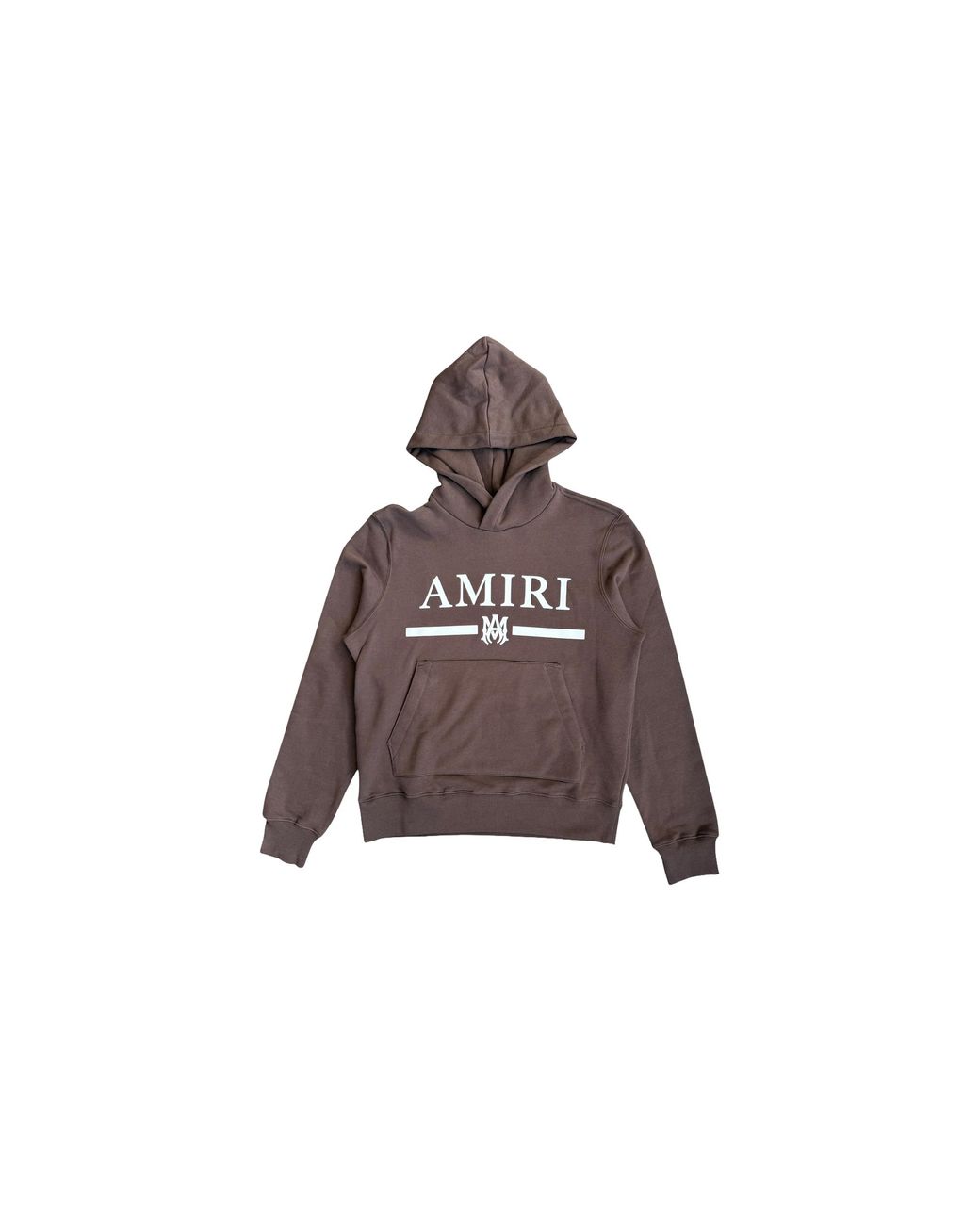 Amiri Black Ma Bar Logo Hoodie Pf22Mjh022 300" for men