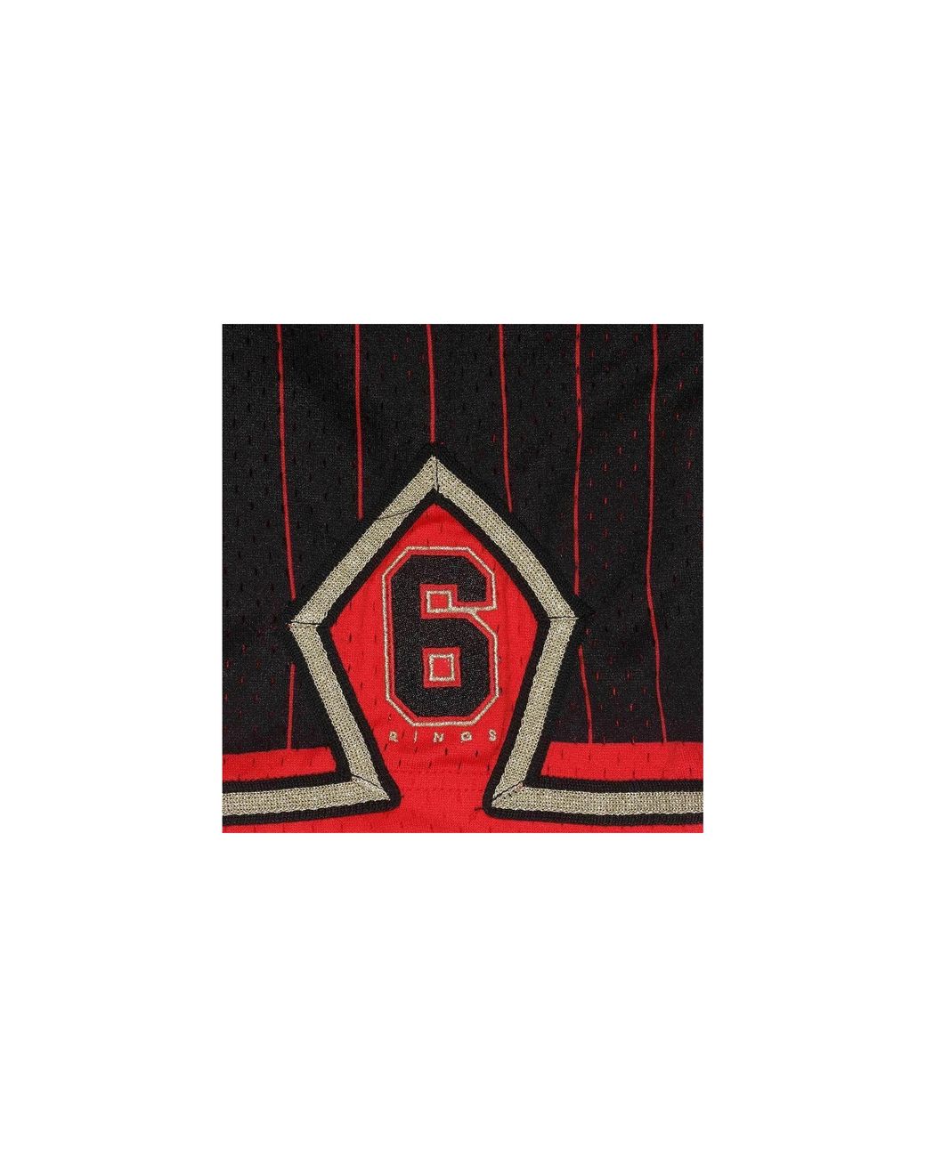 Mitchell & Ness Black Nba 6 Rings Batting Practice Jersey "Chicago Bulls for men