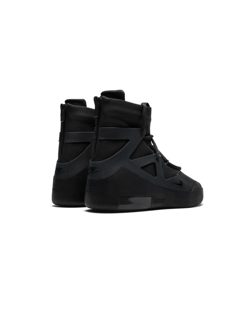 Nike Black Air Fear Of God 1 "Triple" Ar4237 005" for men