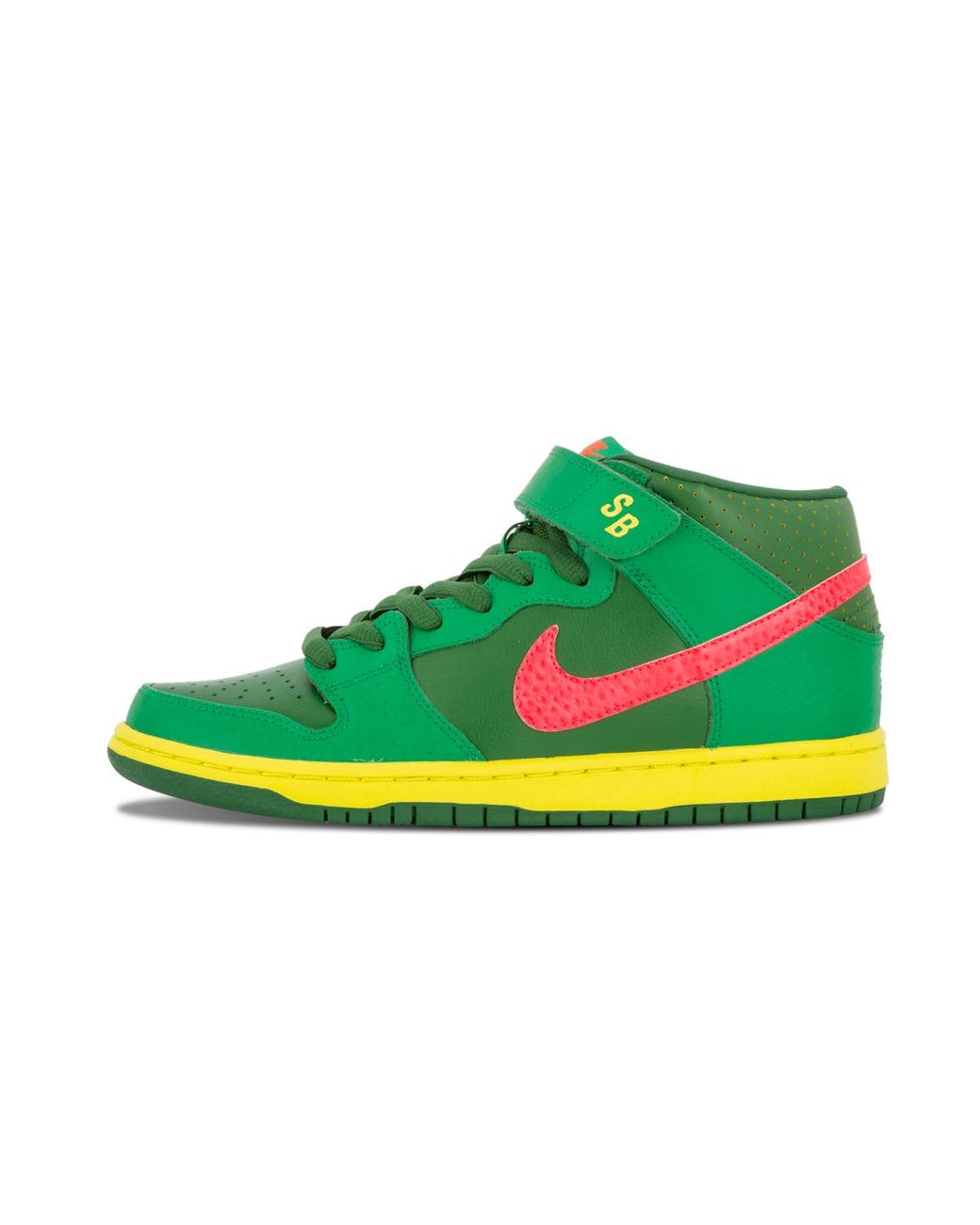 Nike Green Dunk Mid Pro Sb "Watermelon" 314383 363" for men