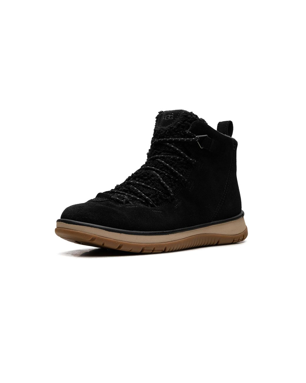Ugg Black Lakesider Heritage Mid Boots 1121020 Blks" for men