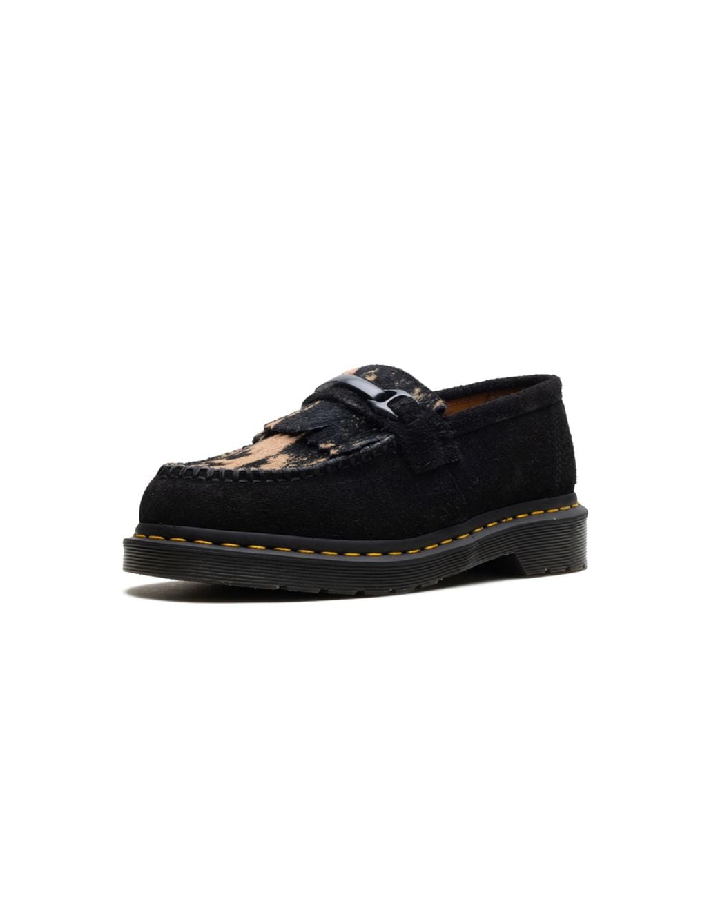 Dr. Martens Black Adrian Snaffle Hair-On Loafer 31895779" for men