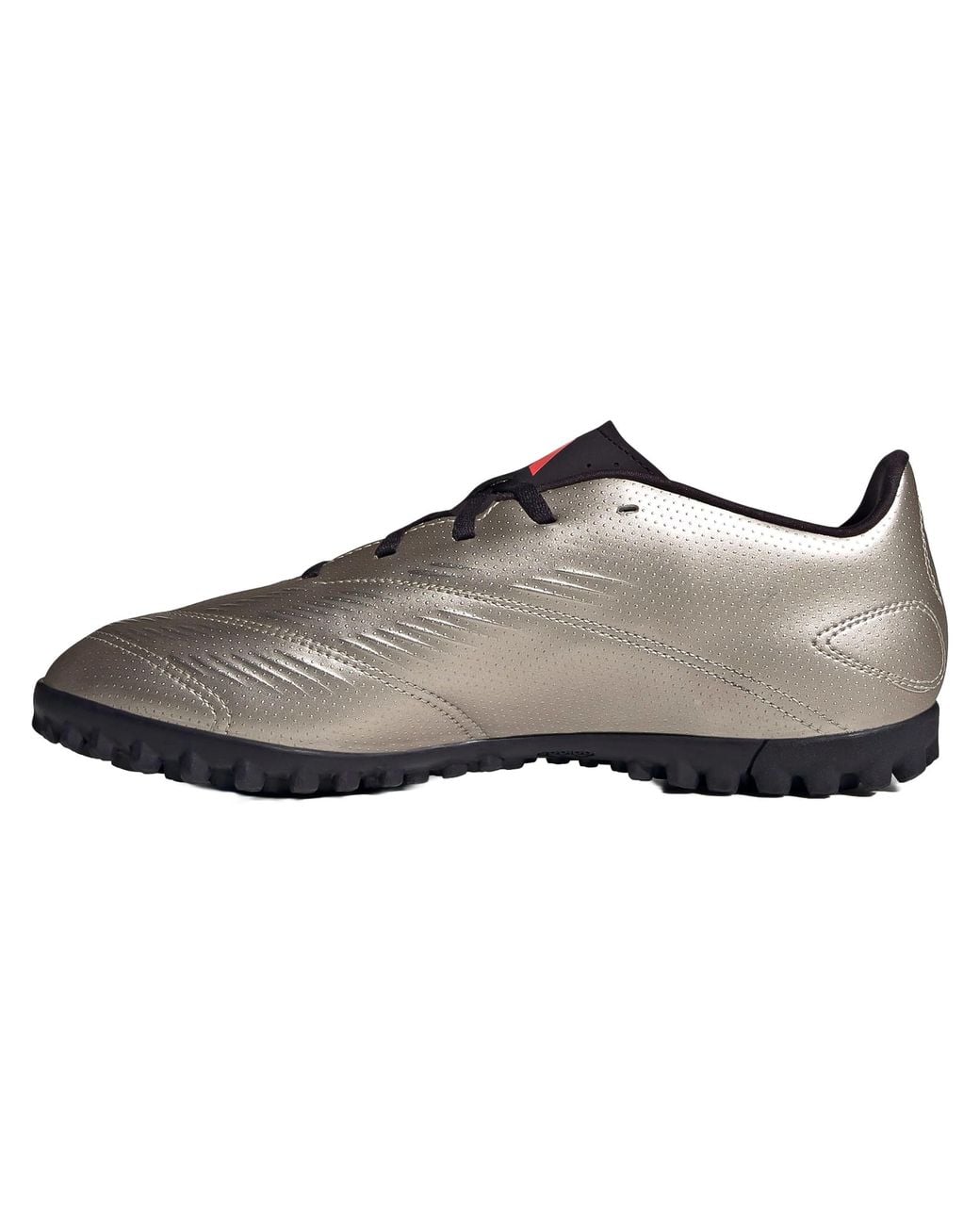 Adidas Black Predator Club Tf "Platinum Metallic Aurora Turbo" If6398" for men